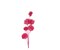 19H" Flocked Pom Pom Sprays - Playful Artificial Decor in Your Choice of Colors